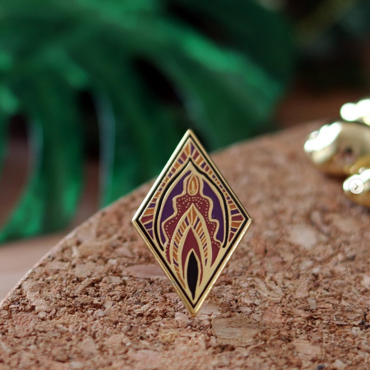 Milk & Moon - V. Enamel Pin Badge