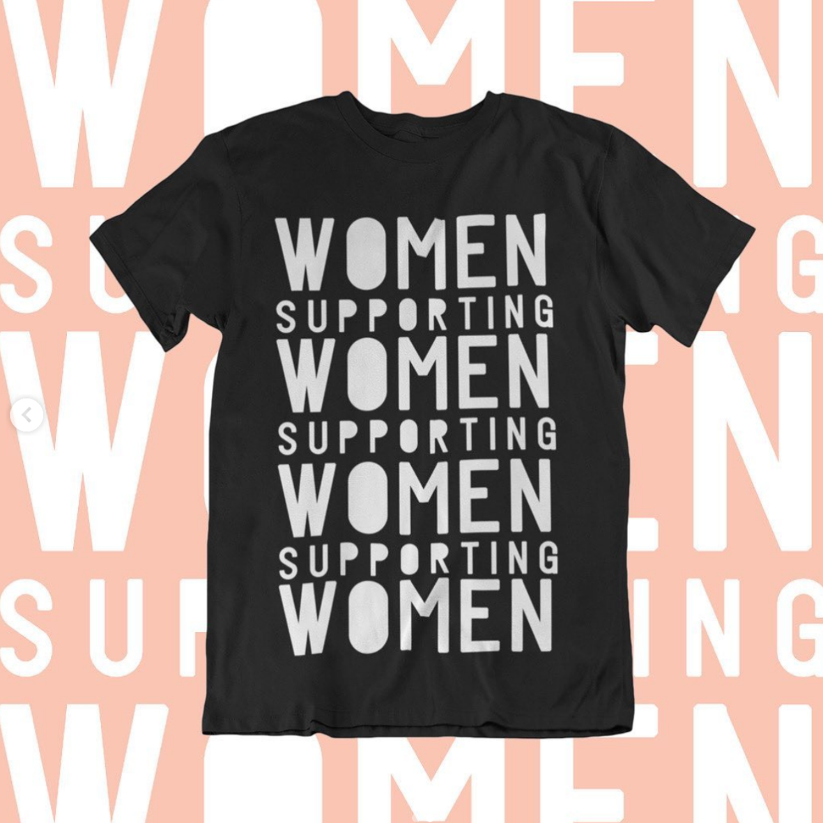 Milk & Moon Black Women Support Women T-shirt